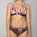Ocean Dream Matchsticks Halter \ Hipster Swimsuit
