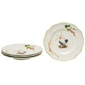 Red Vanilla Classic Rooster 8.5-inch Salad Plates (Set of 4)