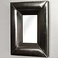 Steel 24x19-inch Antique Nickel Mirror (India)