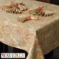Waverly Paddcok Shawl Persimmon 13-piece Tablecloth Set
