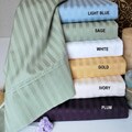 Egyptian Cotton 400 Thread Count Stripe Duvet Set