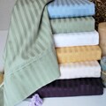 Egyptian Cotton 400 Thread Count Stripe Duvet Set