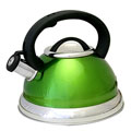 Prime Pacific Green Stainless Steel 3-quart Whistling Tea Kettle