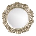Simon Antique Silver Leaf Mirror