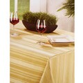 Divine Stripe Spill-proof Gold 60x120-inch Oblong Tablecloth