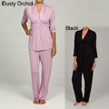 Ellen Tracy Women's Favorite 3/4-sleeve Pajama Set