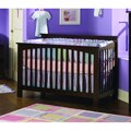 Mission Hardwood Antique Walnut Convertible Crib