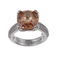 Tacori IV Champagne Cubic Zirconia Ring