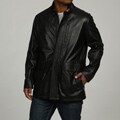 Cole Haan Men's Black Classic Leather Jacket FINAL SALE