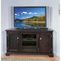 Chocolate Bronze 46-inch Corner TV Console