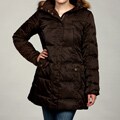 Jones New York Women's Faux-fur Down Jacket FINAL SALE