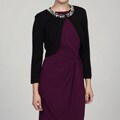 Jessica Howard Women's Pearl Neck Toggle Sweater FINAL SALE