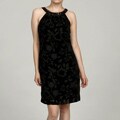 Jessica Howard Women's Black Sleeveless Dress