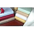 Egyptian Cotton 300 Thread Count Queen-size Waterbed Stripe Sheet Set