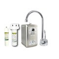 Westbrass Chrome Instant Hot/Cold Water Dispenser Kitchen Faucet