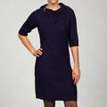 Sandra Darren Women's Blackberry Knit Dress