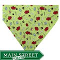 Ruff Stuff USA Green with Fire Hydrants Dog Collar Bandana