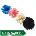 Bow Clippeez 2 Envy Satin Boutique Flower Clips (Set of 2)