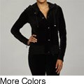 Andrew Marc Performance Women's 'Deanna' Velour Signature Hoodie Jacket