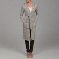 Calvin Klein Women's Hooded Belted Cardigan