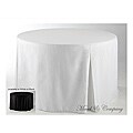 Eva Basic 60-inch Round Fitted Tablecloth
