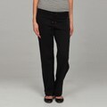 Calvin Klein Performance Women's Black Graphic Logo Lounge Pants