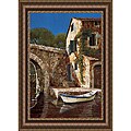 Gilles Archambault 'Climbing Roses' Framed Print Art