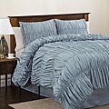Lush Decor Blue Venetian 4-piece Full-size Comforter Set