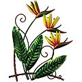 Deco Breeze Metal Bird of Paradise Wall Decor
