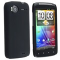 Black Rubber Coated Case for HTC Sensation 4G/ Pyramid/ Z710e