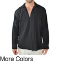 Men's Cotton Classic Long Sleeved Kurtha Shirt (Nepal)