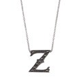 MARC Sterling Silver Marcasite Initial 'Z' Necklace