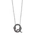 MARC Sterling Silver Marcasite Initial 'Q' Necklace
