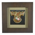 Traditional Chinese Yellow Frock Wall Art