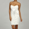 Eliza J Women's Strapless Bridal Gown