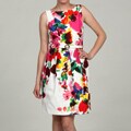 Eliza J Women's Floral Print Belted Dress