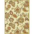 Chime Ivory Rug (3'10 x 5'7)