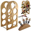 Wood Wine Storage Combo