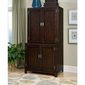 City Chic Compact Computer Desk and Hutch