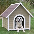 Trixie Natura Large Saddle Roof Dog House