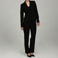 Calvin Klein Women's Petite Black Pant Suit