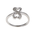 Sterling Silver Diamond Accent Fashion Ring
