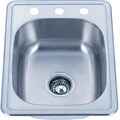 Top Mount Stainless Steel Single Bowl Kitchen Sink