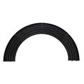 Lifelike 12-inch Radius Banked Curve Slot Car Track