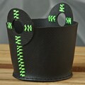 Cludia Small Black/Green Basket (Peru)