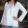 Beaded Silk 'Princess' Blouse (India)