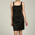 Scarlett Women's Black Taffeta Dress