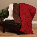 Hand-woven Pintuck Throw