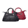 Michael Rome Leather Convertible Satchel 