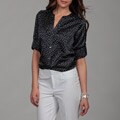 Calvin Klein Women's Dot Print Blouse